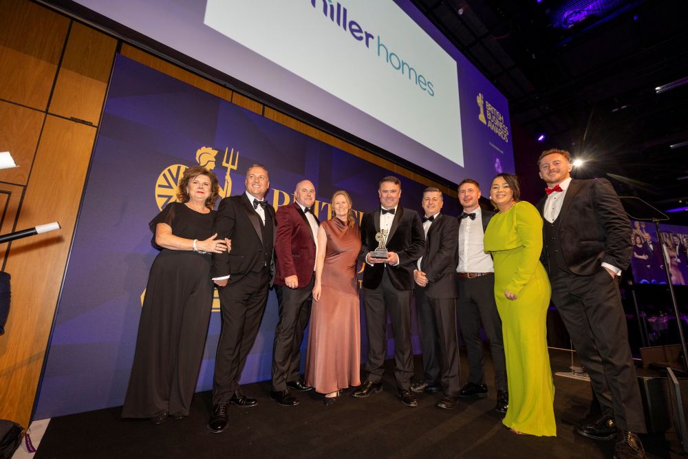 Miller Homes wins Large Business of the Year Award