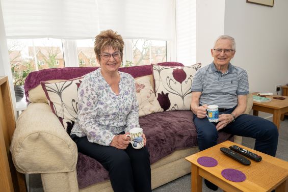 Customers Richard and Colleen